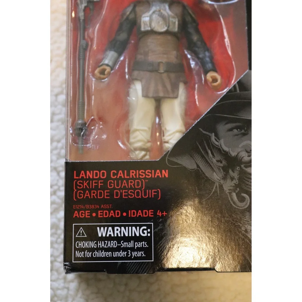 Star Wars The Black Series Lando Calrissian Skiff Guard 6 Inch Figure 76 Hasbro